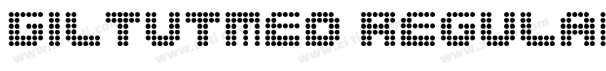 GiltuTMed Regular字体转换